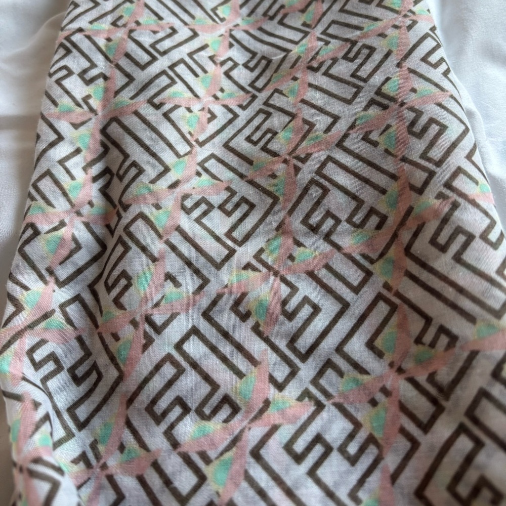 FENDI | Pastel Zucca Print Wrap , Scarf, Accessory